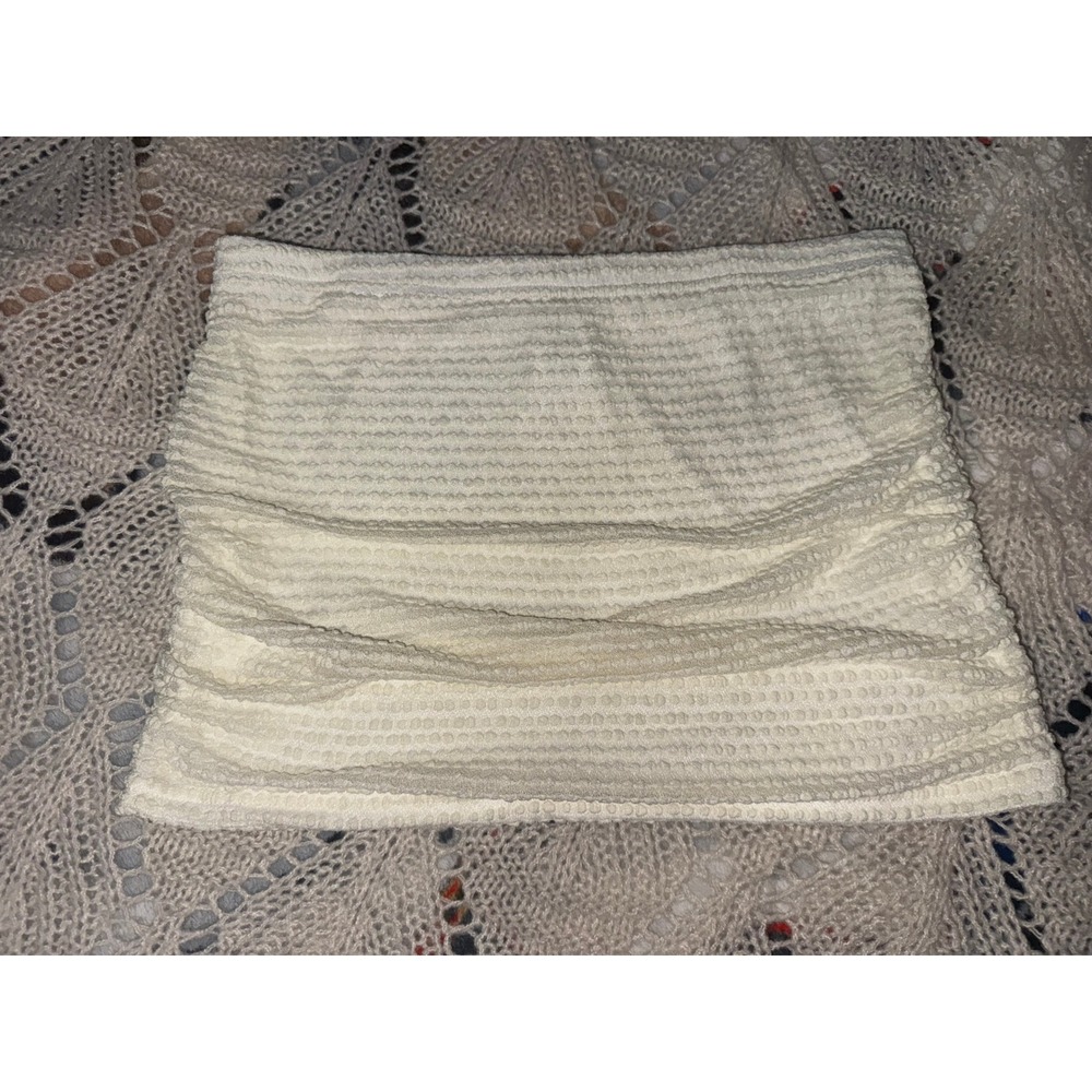 Fairycore Popcorn Textured Y2K Halter Handkerchief Top and Mini Skirt Set Large - Picture 10 of 10